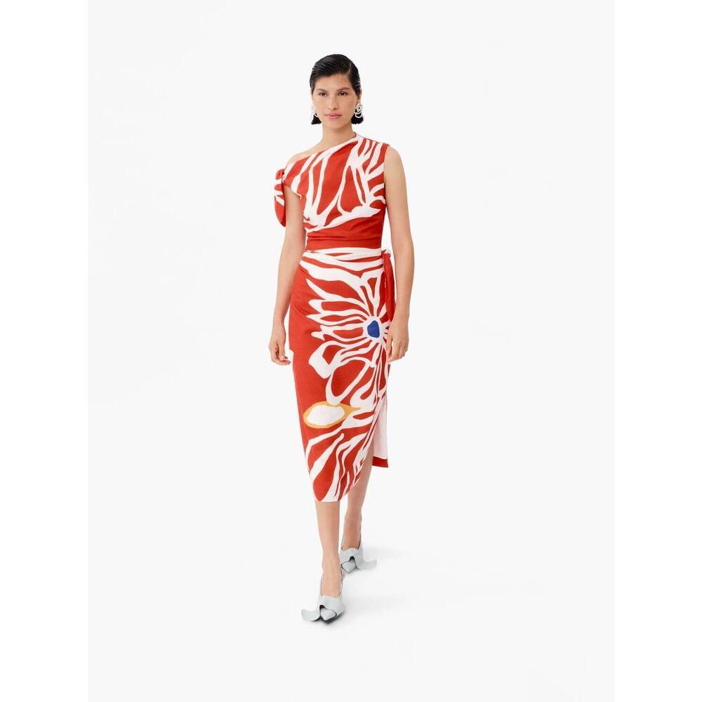 NEW DE LORETA cleo dress in mira flores